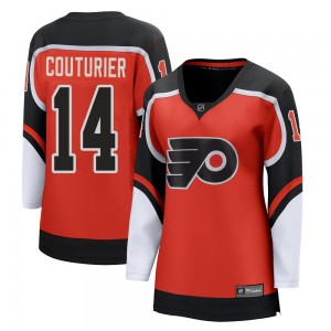 Women's Fanatics Branded Philadelphia Flyers Sean Couturier 2020/21 Special Edition Jersey - Orange Breakaway