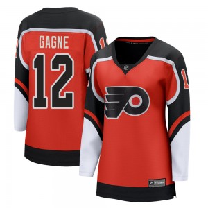 Women's Fanatics Branded Philadelphia Flyers Simon Gagne 2020/21 Special Edition Jersey - Orange Breakaway