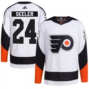 Adidas Philadelphia Flyers Nick Seeler Reverse Retro 2.0 Jersey - White Authentic
