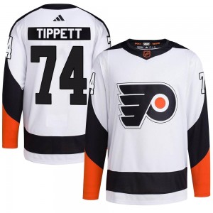 Adidas Philadelphia Flyers Owen Tippett Reverse Retro 2.0 Jersey - White Authentic