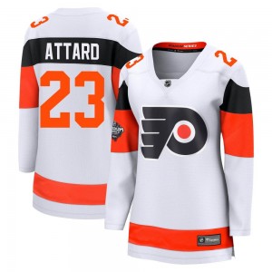 Women's Fanatics Branded Philadelphia Flyers Ronnie Attard 2024 Stadium Series Jersey - White Breakaway
