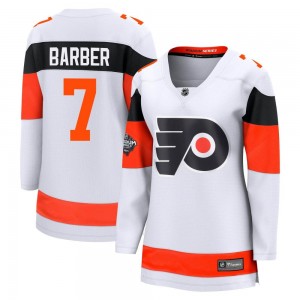 Women's Fanatics Branded Philadelphia Flyers Bill Barber 2024 Stadium Series Jersey - White Breakaway