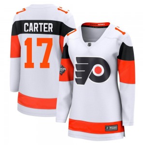 Women's Fanatics Branded Philadelphia Flyers Jeff Carter 2024 Stadium Series Jersey - White Breakaway