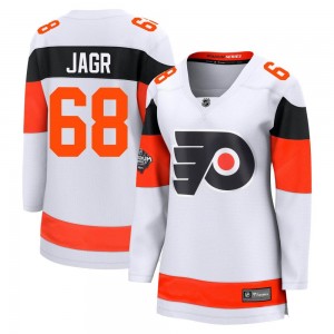 Women's Fanatics Branded Philadelphia Flyers Jaromir Jagr 2024 Stadium Series Jersey - White Breakaway