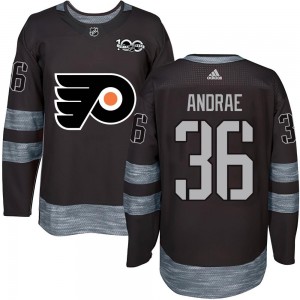 Youth Philadelphia Flyers Emil Andrae 1917-2017 100th Anniversary Jersey - Black Authentic