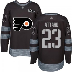 Youth Philadelphia Flyers Ronnie Attard 1917-2017 100th Anniversary Jersey - Black Authentic