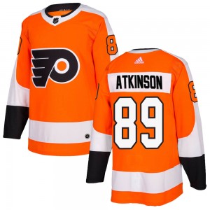 Adidas Philadelphia Flyers Cam Atkinson Home Jersey - Orange Authentic