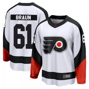 Fanatics Branded Philadelphia Flyers Justin Braun Special Edition 2.0 Jersey - White Breakaway