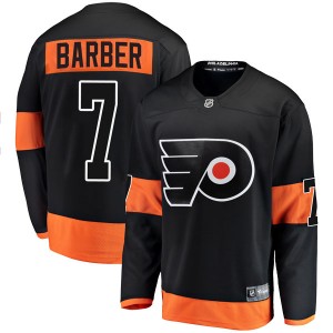Youth Fanatics Branded Philadelphia Flyers Bill Barber Alternate Jersey - Black Breakaway