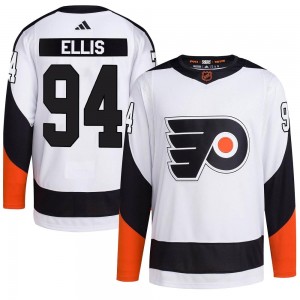 Youth Adidas Philadelphia Flyers Ryan Ellis Reverse Retro 2.0 Jersey - White Authentic
