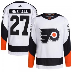 Youth Adidas Philadelphia Flyers Ron Hextall Reverse Retro 2.0 Jersey - White Authentic