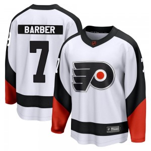 Youth Fanatics Branded Philadelphia Flyers Bill Barber Special Edition 2.0 Jersey - White Breakaway