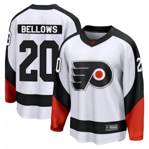 Youth Fanatics Branded Philadelphia Flyers Kieffer Bellows Special Edition 2.0 Jersey - White Breakaway