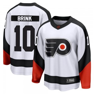 Youth Fanatics Branded Philadelphia Flyers Bobby Brink Special Edition 2.0 Jersey - White Breakaway