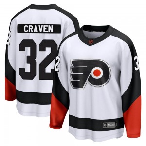 Youth Fanatics Branded Philadelphia Flyers Murray Craven Special Edition 2.0 Jersey - White Breakaway