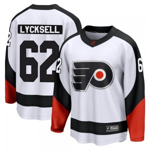 Youth Fanatics Branded Philadelphia Flyers Olle Lycksell Special Edition 2.0 Jersey - White Breakaway