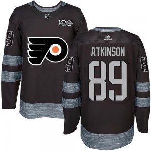 Philadelphia Flyers Cam Atkinson 1917-2017 100th Anniversary Jersey - Black Authentic