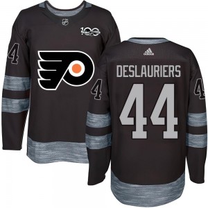 Philadelphia Flyers Nicolas Deslauriers 1917-2017 100th Anniversary Jersey - Black Authentic