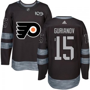 Philadelphia Flyers Denis Gurianov 1917-2017 100th Anniversary Jersey - Black Authentic