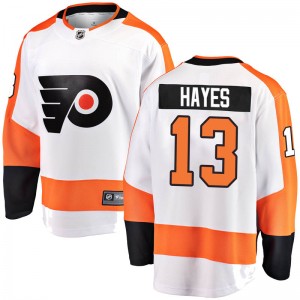 Youth Fanatics Branded Philadelphia Flyers Kevin Hayes Away Jersey - White Breakaway