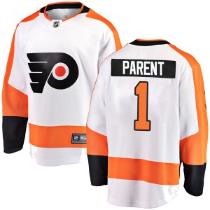 Youth Fanatics Branded Philadelphia Flyers Bernie Parent Away Jersey - White Breakaway
