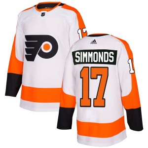 Adidas Philadelphia Flyers Wayne Simmonds Jersey - White Authentic