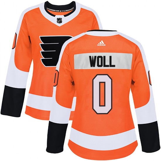 Women's Adidas Philadelphia Flyers Joseph Woll Home Jersey - Orange Authentic