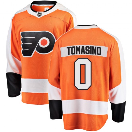 Youth Fanatics Branded Philadelphia Flyers Philip Tomasino Home Jersey - Orange Breakaway
