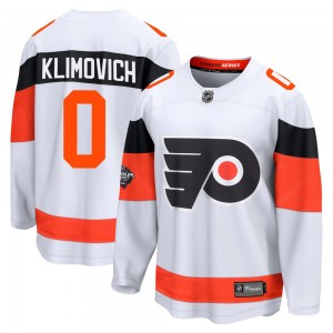 Fanatics Branded Philadelphia Flyers Danila Klimovich 2024 Stadium Series Jersey - White Breakaway