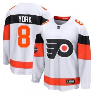 Fanatics Branded Philadelphia Flyers Cam York 2024 Stadium Series Jersey - White Breakaway
