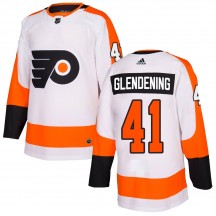 Youth Adidas Philadelphia Flyers Luke Glendening Jersey - White Authentic