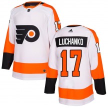 Youth Adidas Philadelphia Flyers Jett Luchanko Jersey - White Authentic