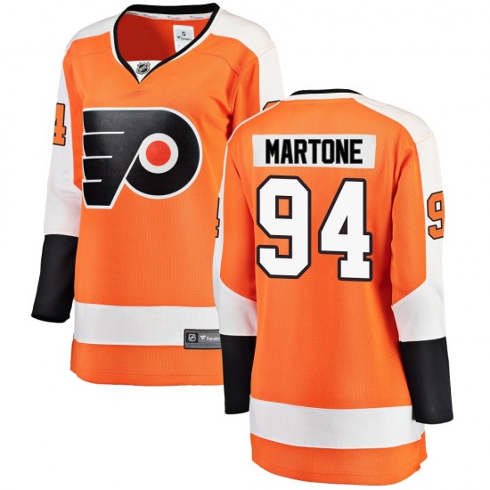 Women's Fanatics Branded Philadelphia Flyers Porter Martone Home Jersey - Orange Breakaway