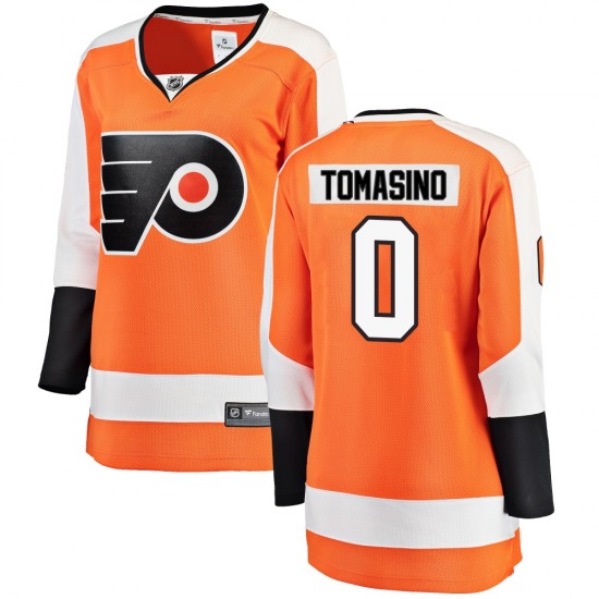 Women's Fanatics Branded Philadelphia Flyers Philip Tomasino Home Jersey - Orange Breakaway