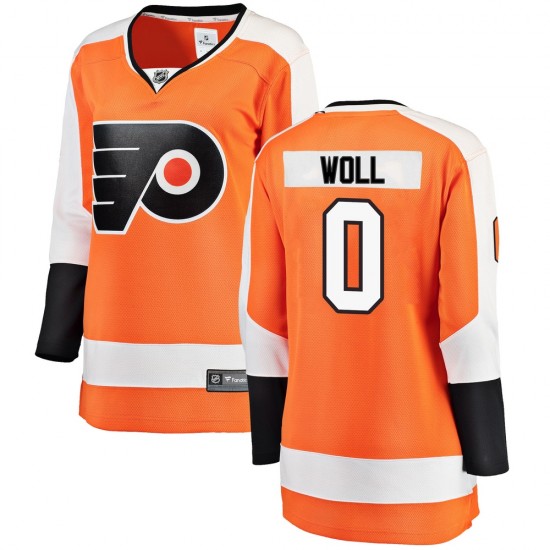 Women's Fanatics Branded Philadelphia Flyers Joseph Woll Home Jersey - Orange Breakaway