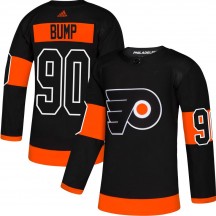 Youth Adidas Philadelphia Flyers Alex Bump Alternate Jersey - Black Authentic