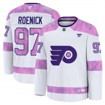 Fanatics Philadelphia Flyers Jeremy Roenick 2024 Hockey Fights Cancer Practice Jersey - White Premium