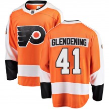 Fanatics Branded Philadelphia Flyers Luke Glendening Home Jersey - Orange Breakaway
