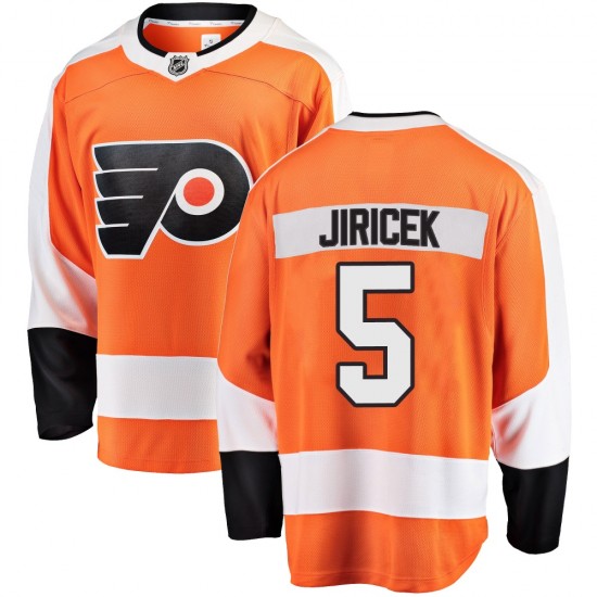 Fanatics Branded Philadelphia Flyers David Jiricek Home Jersey - Orange Breakaway