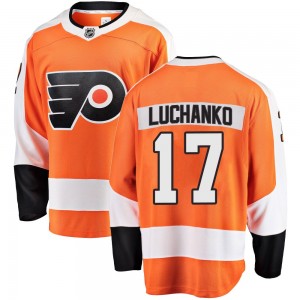 Fanatics Branded Philadelphia Flyers Jett Luchanko Home Jersey - Orange Breakaway