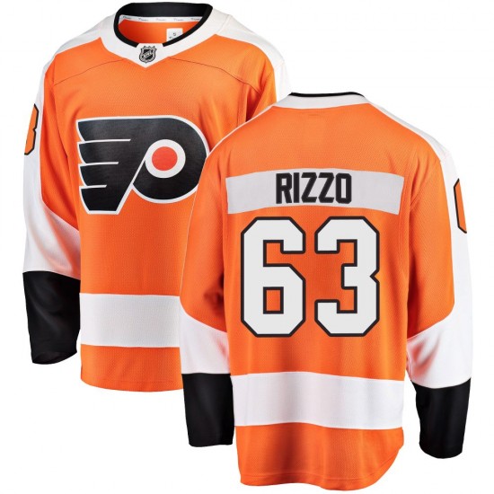 Fanatics Branded Philadelphia Flyers Massimo Rizzo Home Jersey - Orange Breakaway