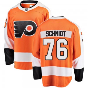 Fanatics Branded Philadelphia Flyers Roman Schmidt Home Jersey - Orange Breakaway