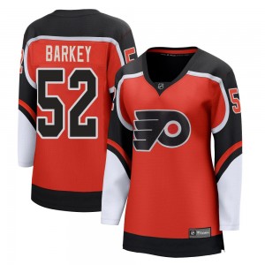 Women's Fanatics Branded Philadelphia Flyers Denver Barkey 2020/21 Special Edition Jersey - Orange Breakaway