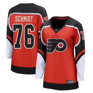 Women's Fanatics Branded Philadelphia Flyers Roman Schmidt 2020/21 Special Edition Jersey - Orange Breakaway