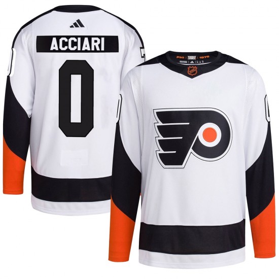 Adidas Philadelphia Flyers Noel Acciari Reverse Retro 2.0 Jersey - White Authentic