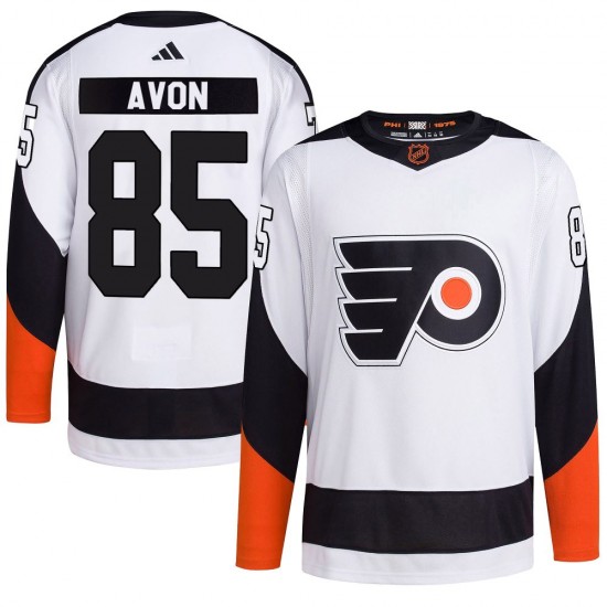 Adidas Philadelphia Flyers Jon-Randall Avon Reverse Retro 2.0 Jersey - White Authentic