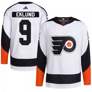 Adidas Philadelphia Flyers Pelle Eklund Reverse Retro 2.0 Jersey - White Authentic