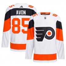 Adidas Philadelphia Flyers Jon-Randall Avon 2024 Stadium Series Primegreen Jersey - White Authentic