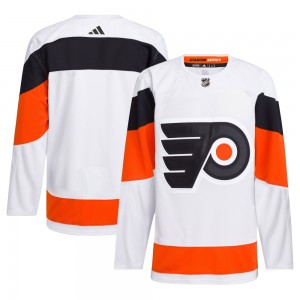 Adidas Philadelphia Flyers Blank ＃ 2024 Stadium Series Primegreen Jersey - White Authentic