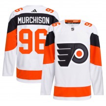 Adidas Philadelphia Flyers Ty Murchison 2024 Stadium Series Primegreen Jersey - White Authentic